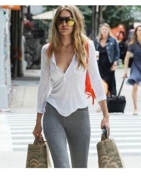 Rails Ethan Soft Slub Jersey Long Sleeve Henley Top Shirt Pocket Tee Size XS NWT